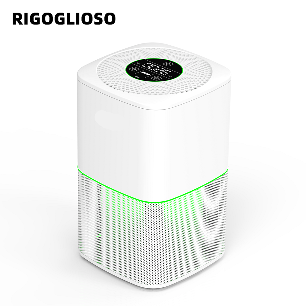 <b>RIGOGLIOSO air cleaner TURE HEPA air purifier 4speed adjustment eco purificateur air hepa screen disp</b>